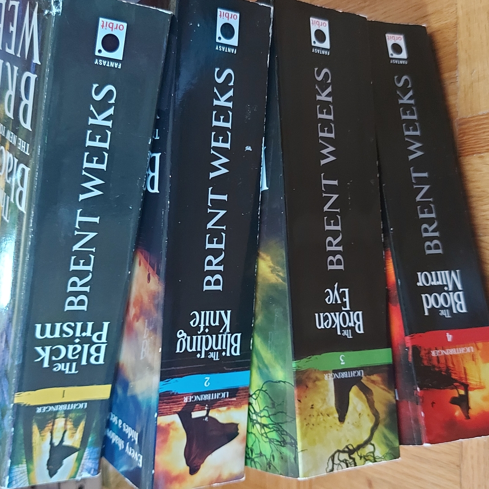 Brent Weeks Fantasy Book Set